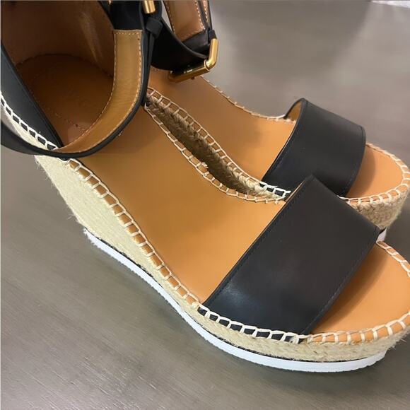 SEE BY CHLOE Glyn Wedge Espadrille Sandal - Picture 11 of 15